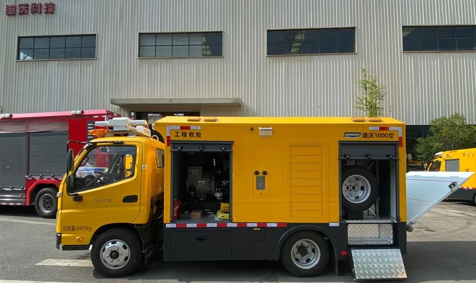 Mobile Pump Drainage Rescue Trucks